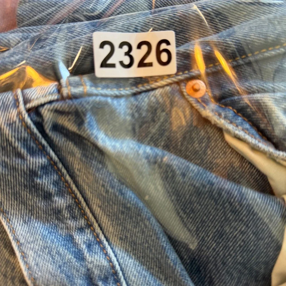 Levis 501 90s Mens Light Wash Blue Relaxed Straight Leg Jeans W30 L30 A1959-0106